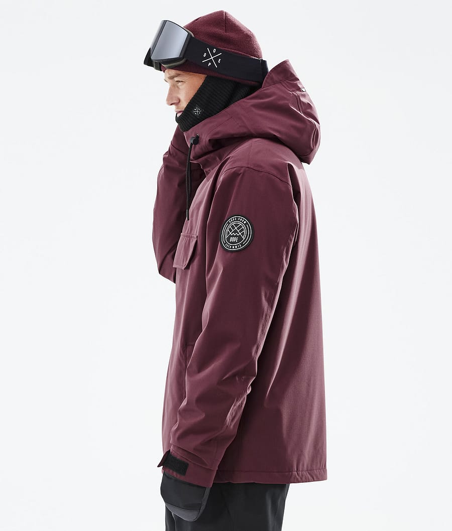 Blizzard Snowboard Jacket Men Burgundy