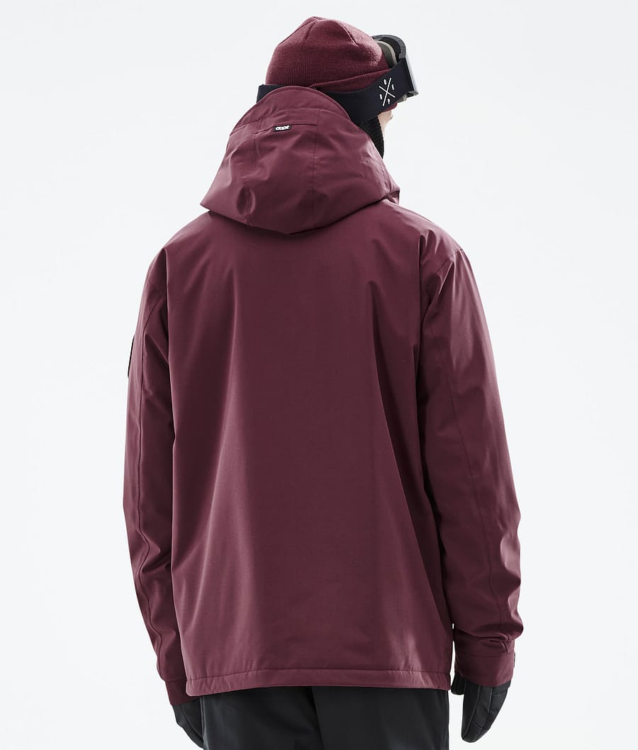 Blizzard Snowboard Jacket Men Burgundy