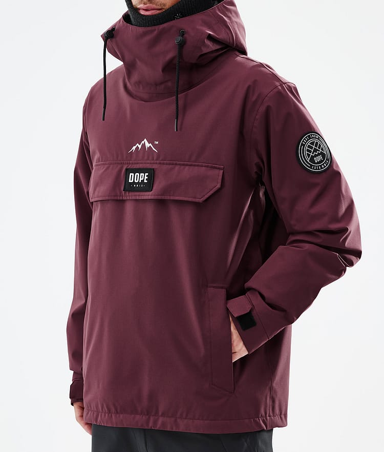 Blizzard Snowboardjacke Herren Burgundy, Bild 9 von 9