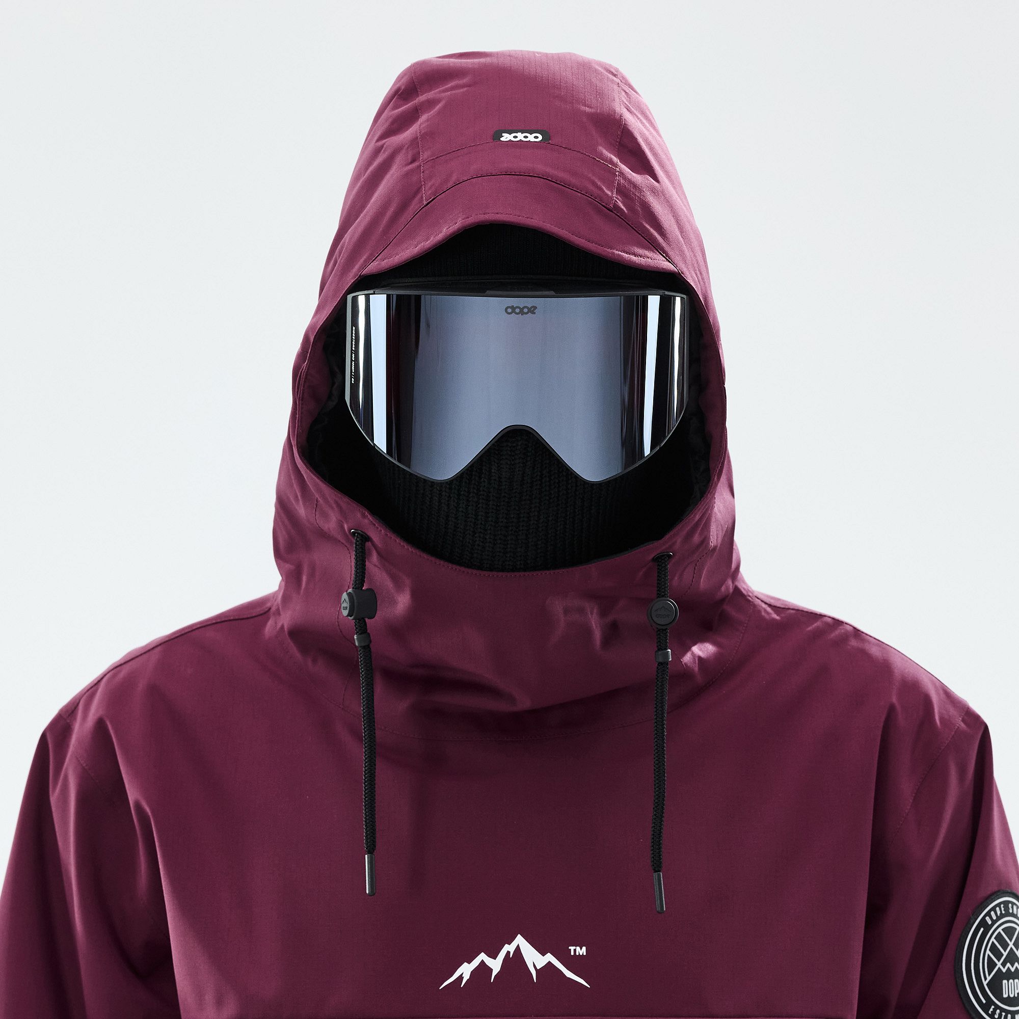 Dope Blizzard Ski Jacket Men Burgundy | Dopesnow.com