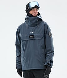 Dope Blizzard Ski Jacket Men Metal Blue