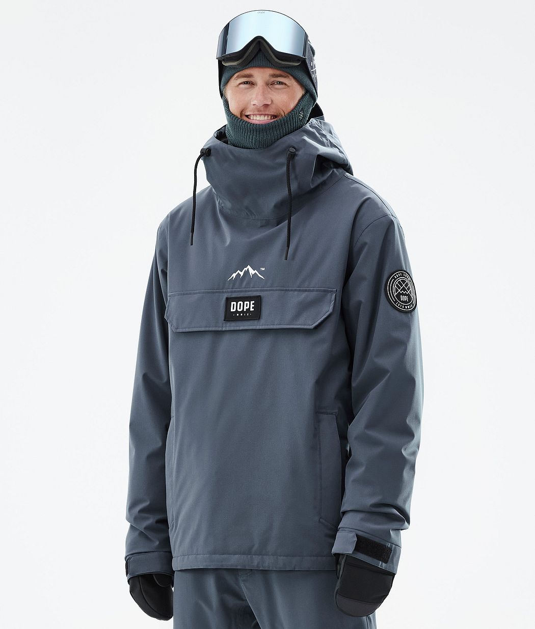 Blizzard Snowboard Jacket Men Metal Blue