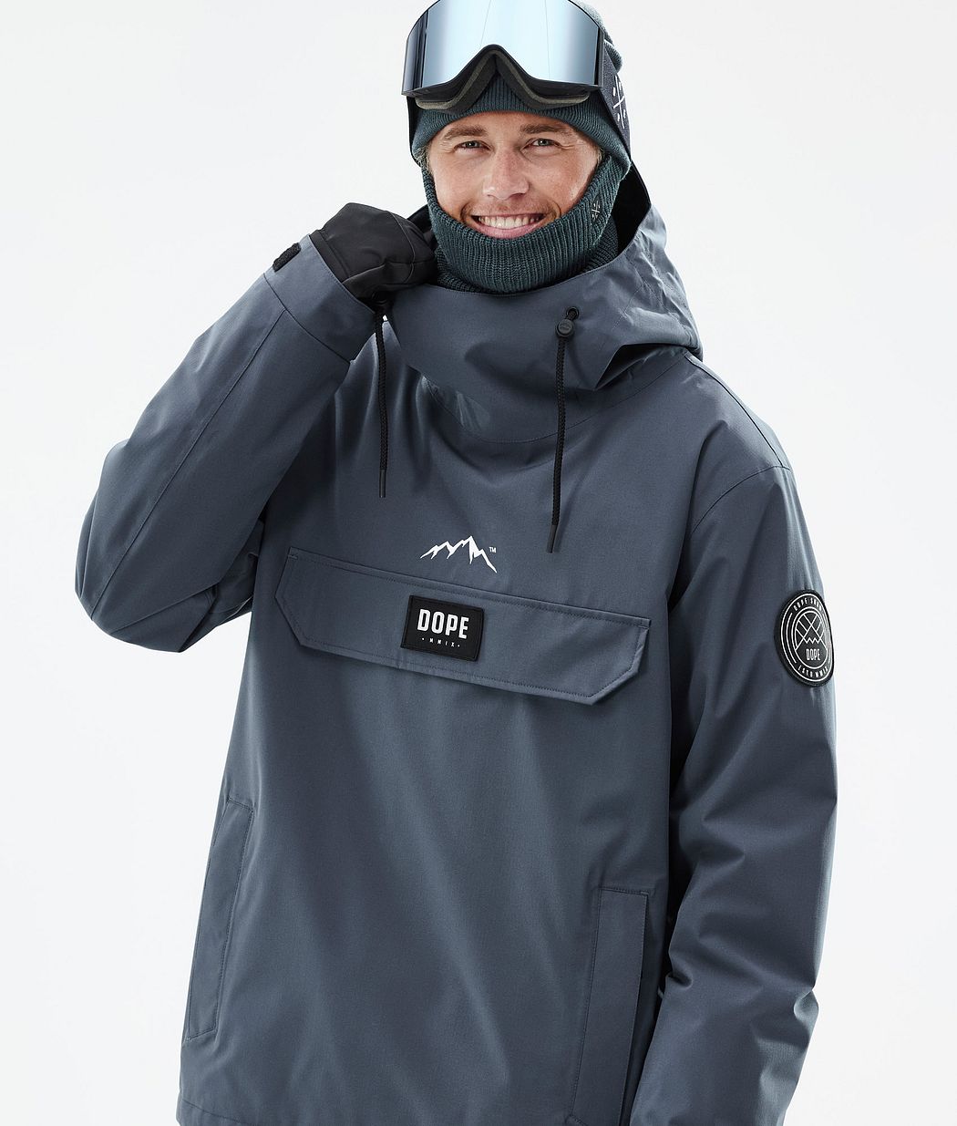 Blizzard Snowboard Jacket Men Metal Blue