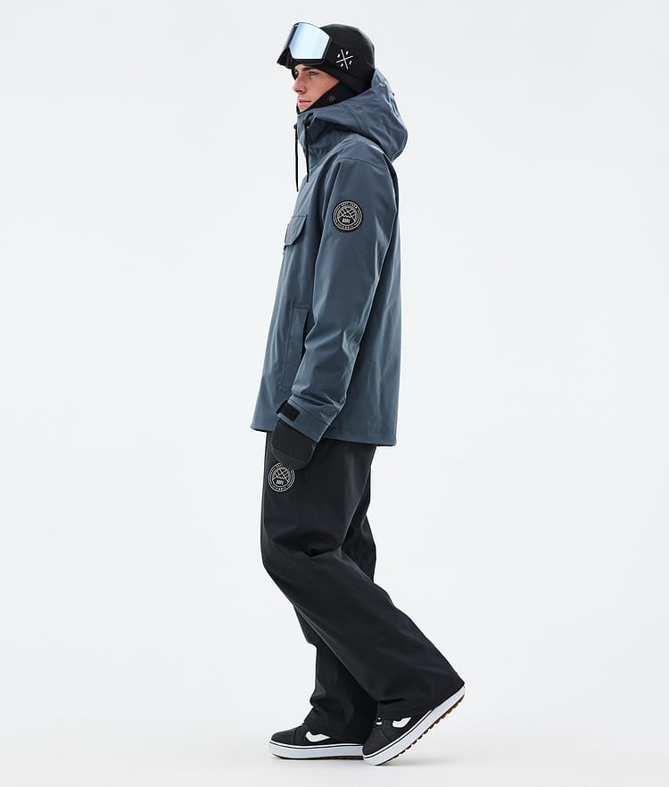Blizzard Snowboardjacka Herr Metal Blue, Bild 4 av 9