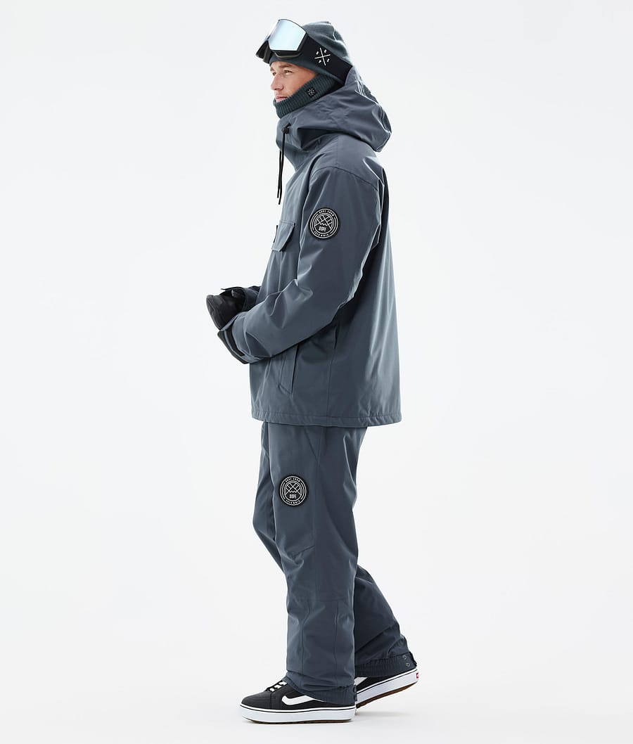 Blizzard Snowboard Jacket Men Metal Blue
