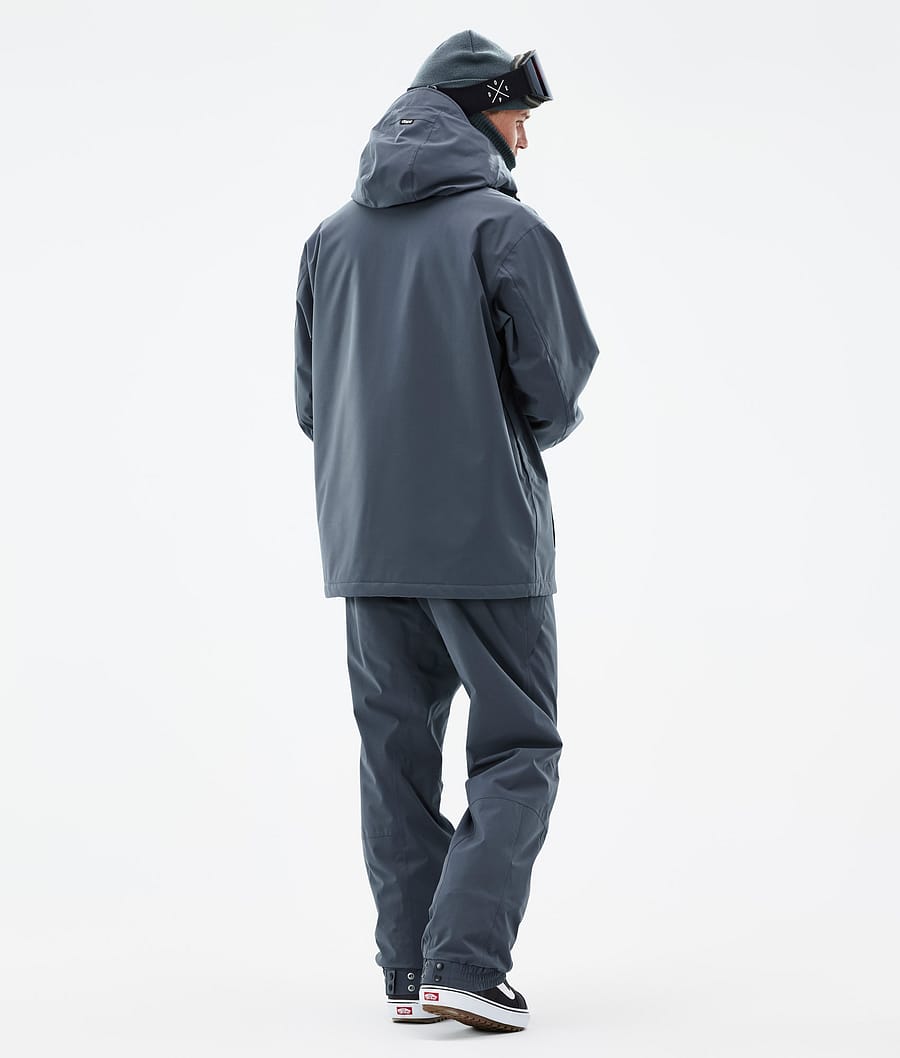 Blizzard Snowboard Jacket Men Metal Blue