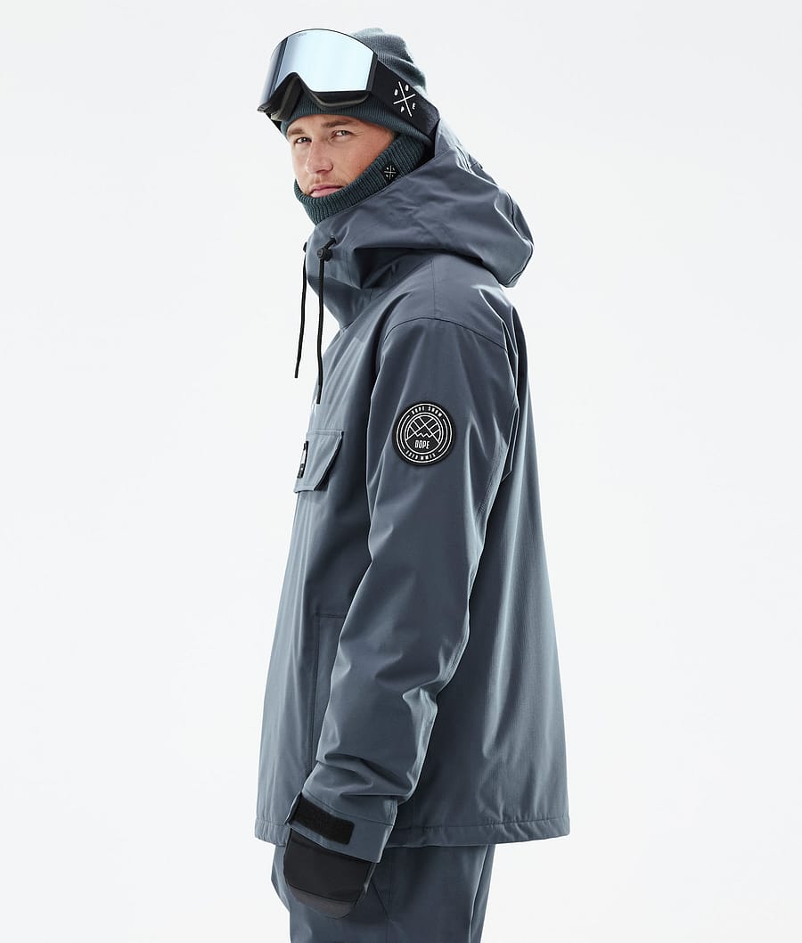 Blizzard Snowboard Jacket Men Metal Blue