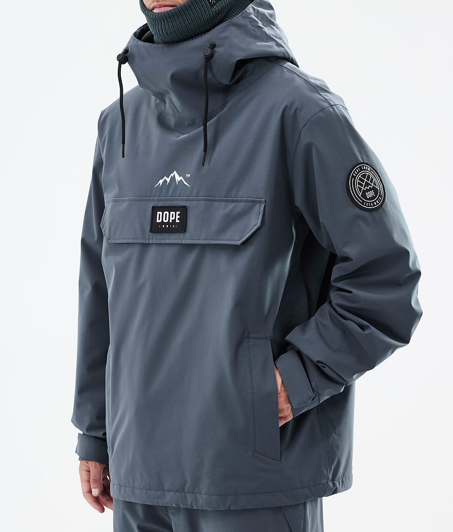 Blizzard Snowboard Jacket Men Metal Blue