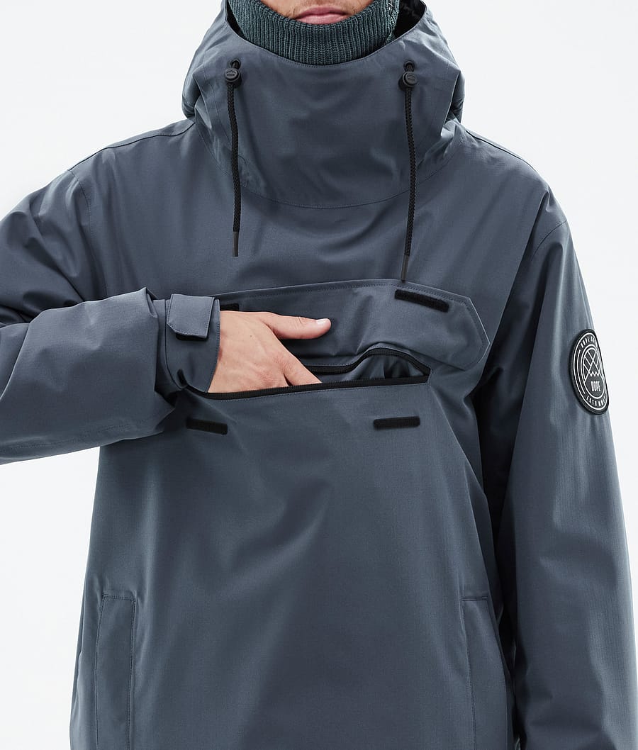 Blizzard Snowboard Jacket Men Metal Blue