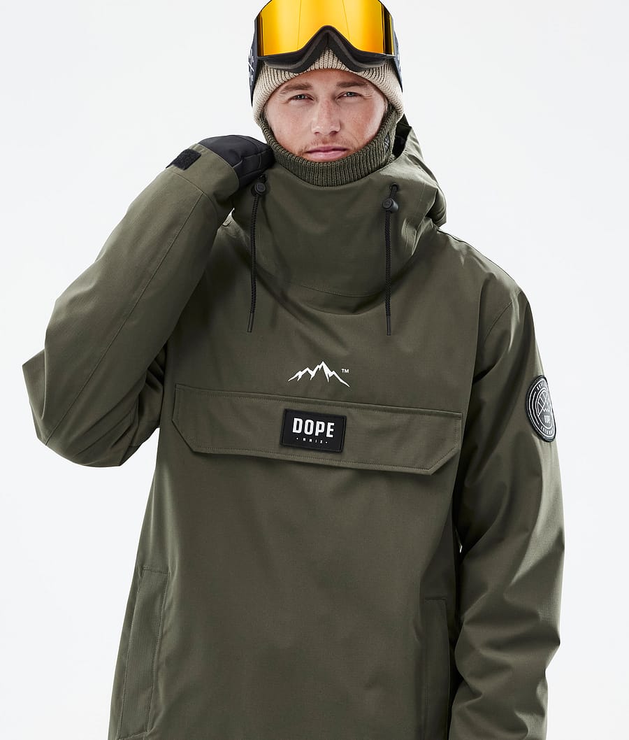 Blizzard Snowboard Jacket Men Olive Green