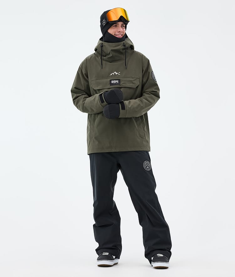 Blizzard Snowboardjacke Herren Olive Green Renewed, Bild 3 von 9