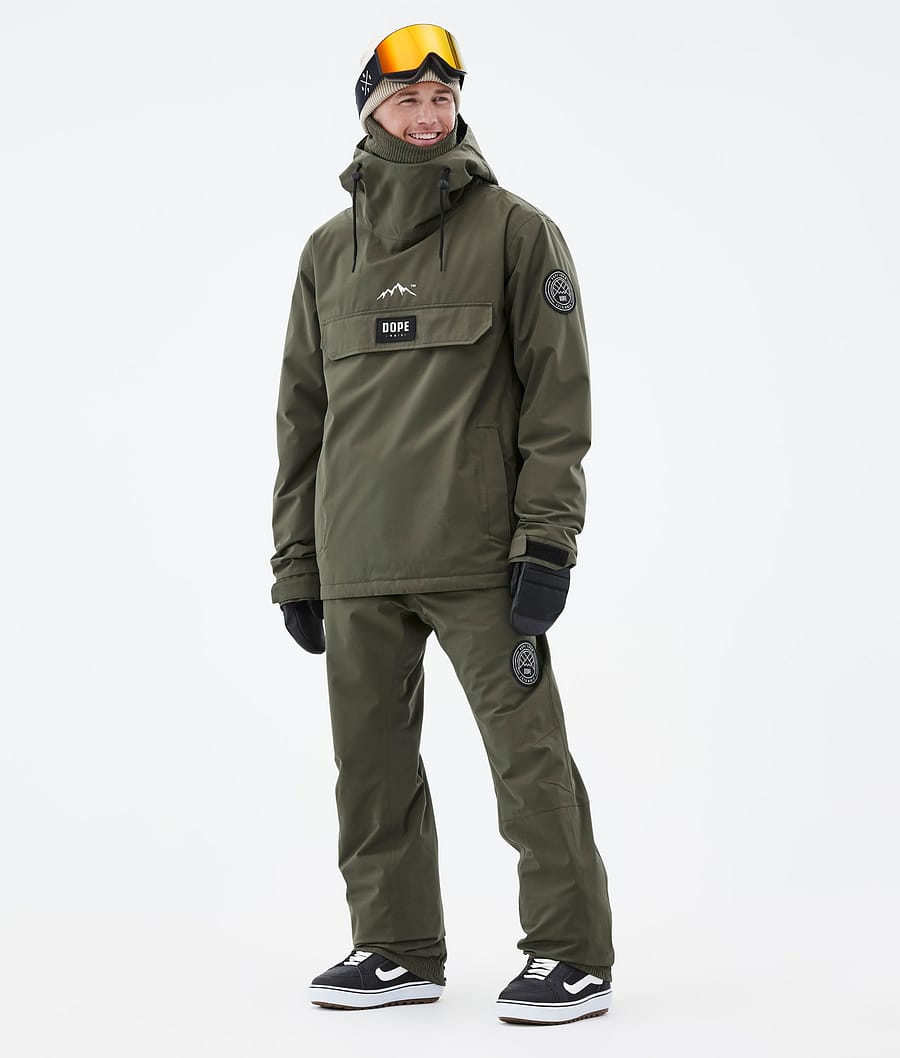Blizzard Snowboard Jacket Men Olive Green