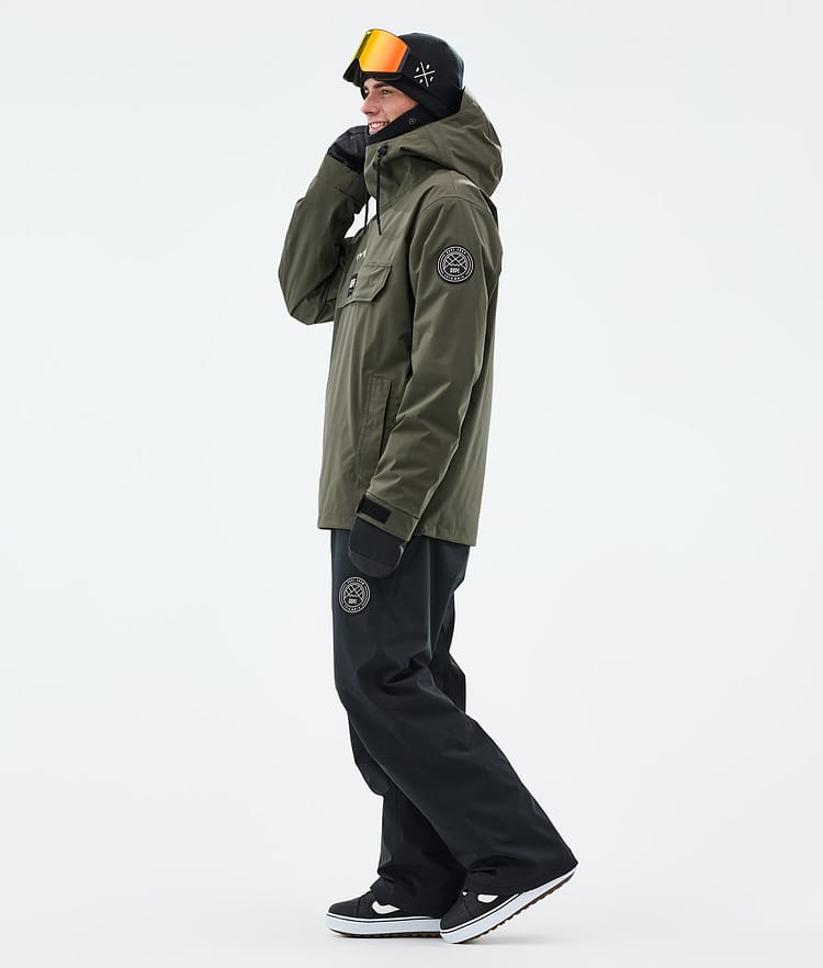 Blizzard Snowboardjacke Herren Olive Green Renewed, Bild 4 von 9