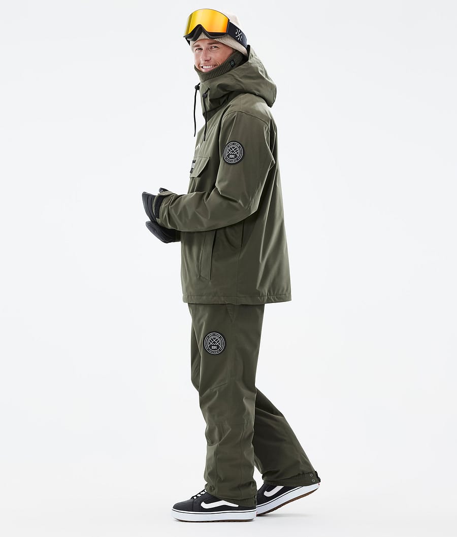 Blizzard Snowboard Jacket Men Olive Green