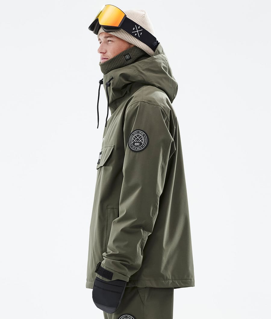 Blizzard Snowboard Jacket Men Olive Green