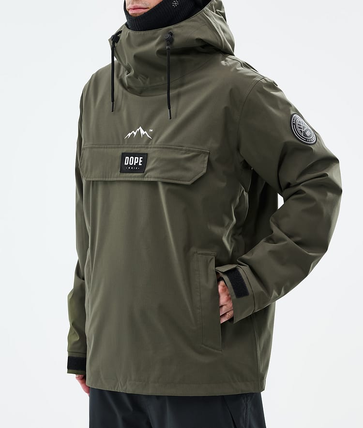 Blizzard Lyžařská Bunda Pánské Olive Green, Obrázek 8 z 9
