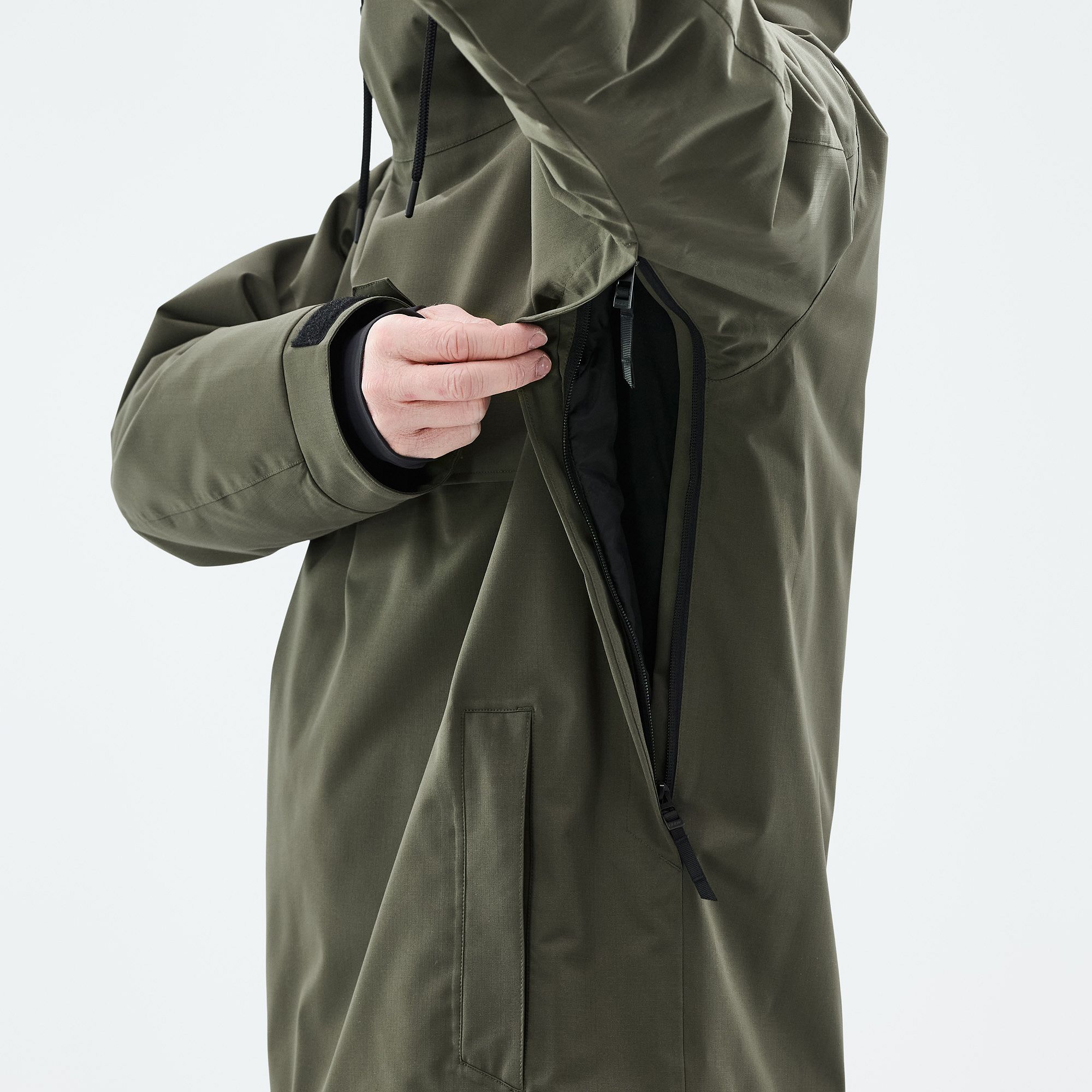 Dope Blizzard スキージャケット メンズ Olive Green - グリーン