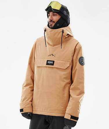 Blizzard Snowboardjacke Herren Khaki Yellow Renewed