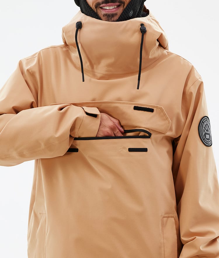 Blizzard Snowboardjacke Herren Khaki Yellow Renewed, Bild 9 von 9