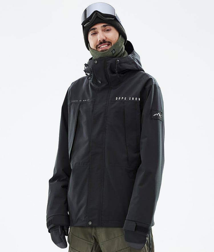 Dope Blizzard Men's Ski Jacket Black