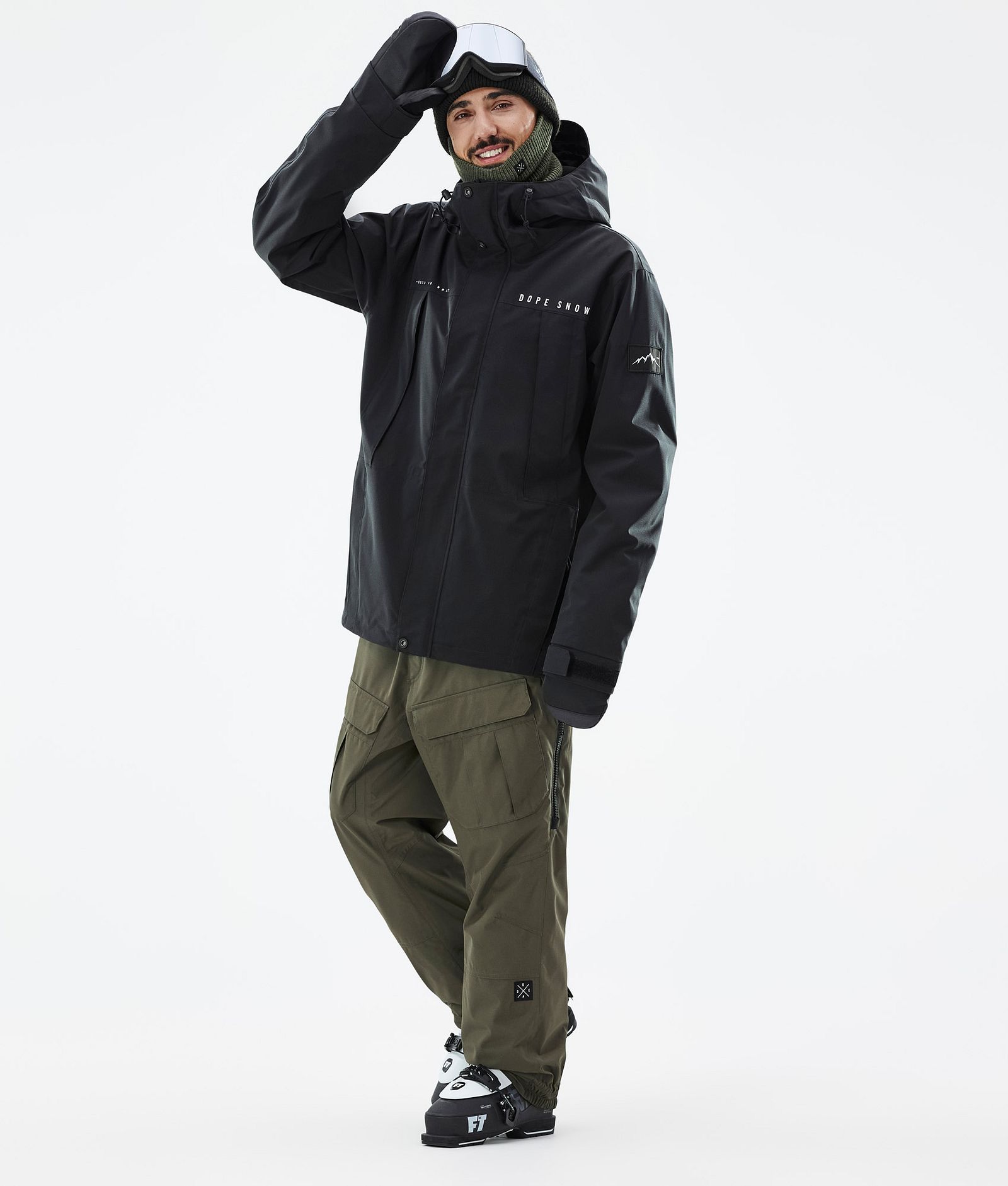 Ranger Lyžařská Bunda Pánské Black, Obrázek 3 z 10
