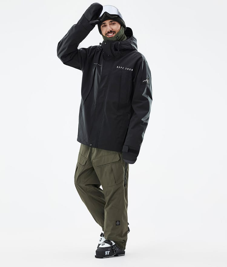 Ranger Lyžařská Bunda Pánské Black, Obrázek 3 z 10