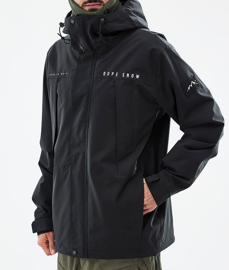 Ranger Kurtka Snowboardowa Mężczyźni Black, Zdjęcie 8 z 10