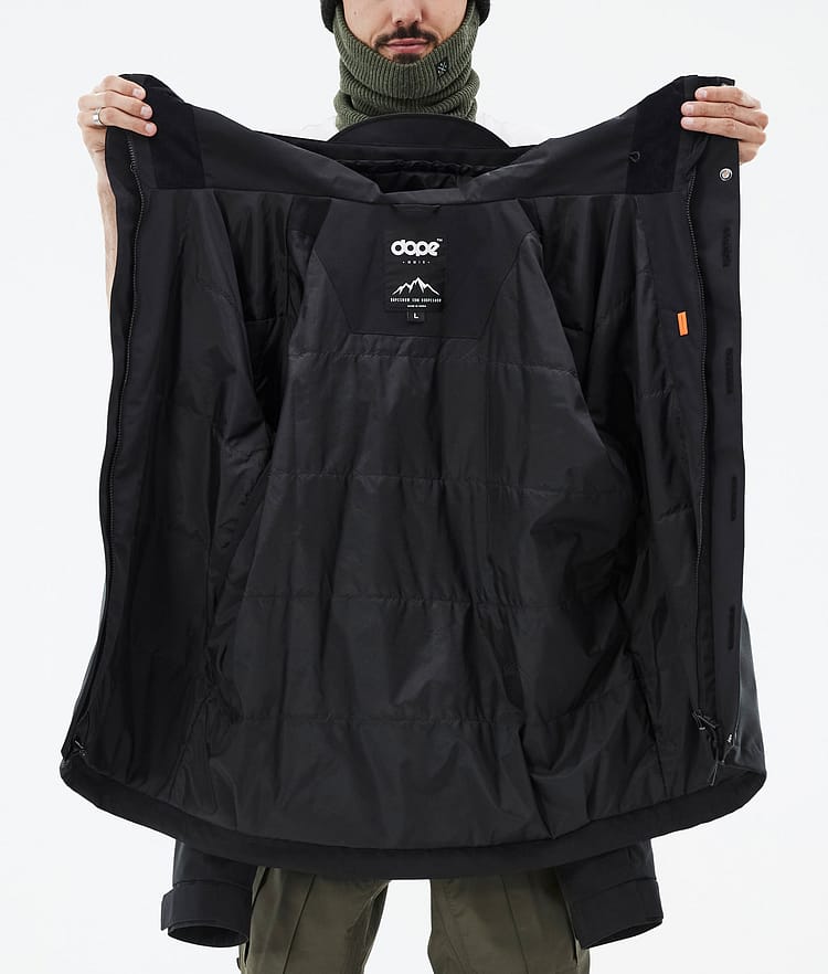 Ranger Kurtka Snowboardowa Mężczyźni Black, Zdjęcie 10 z 10