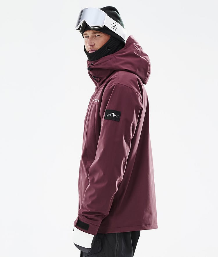 Ranger Veste de Ski Homme Burgundy