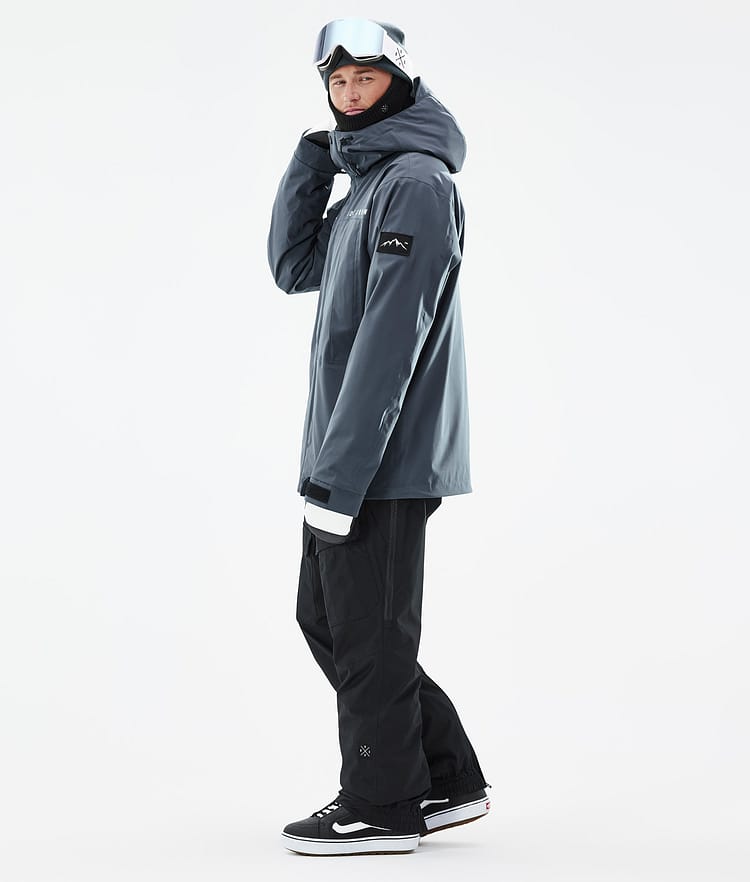 Ranger Kurtka Snowboardowa Mężczyźni Metal Blue