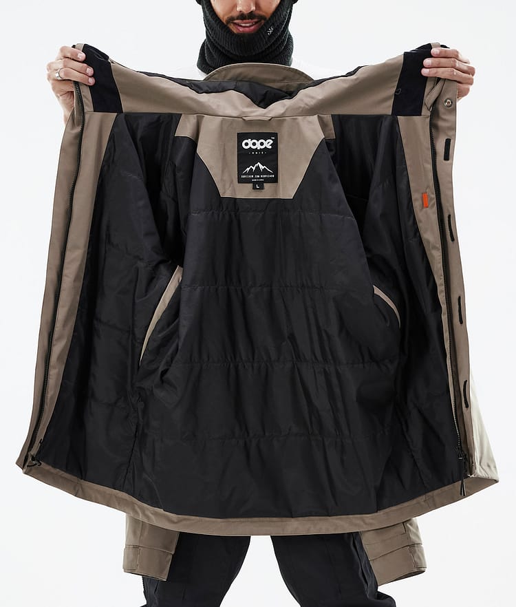 Ranger Snowboardjacke Herren Walnut, Bild 10 von 10