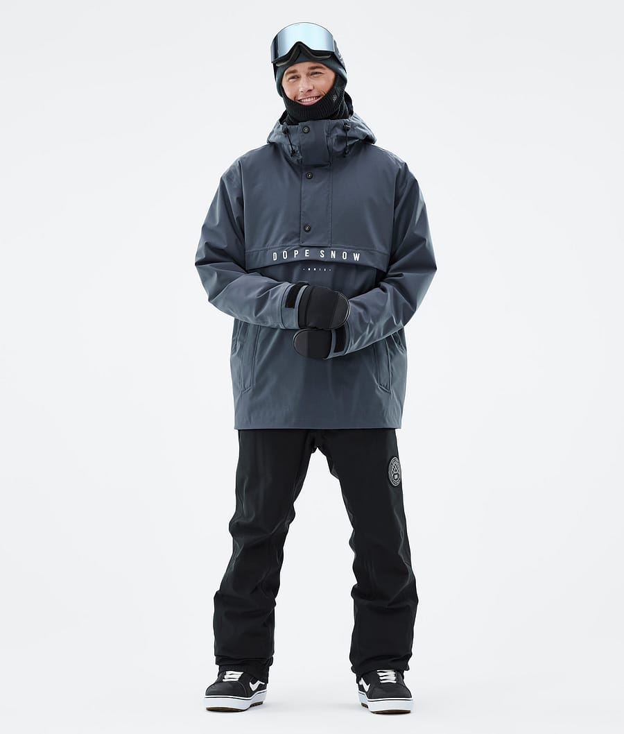 Legacy Snowboard Jacket Men Metal Blue