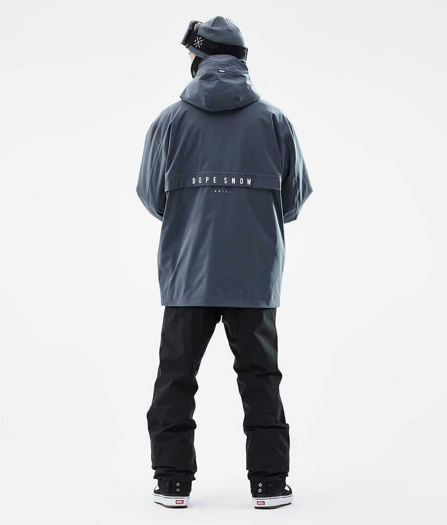 Legacy Snowboard Jacket Men Metal Blue
