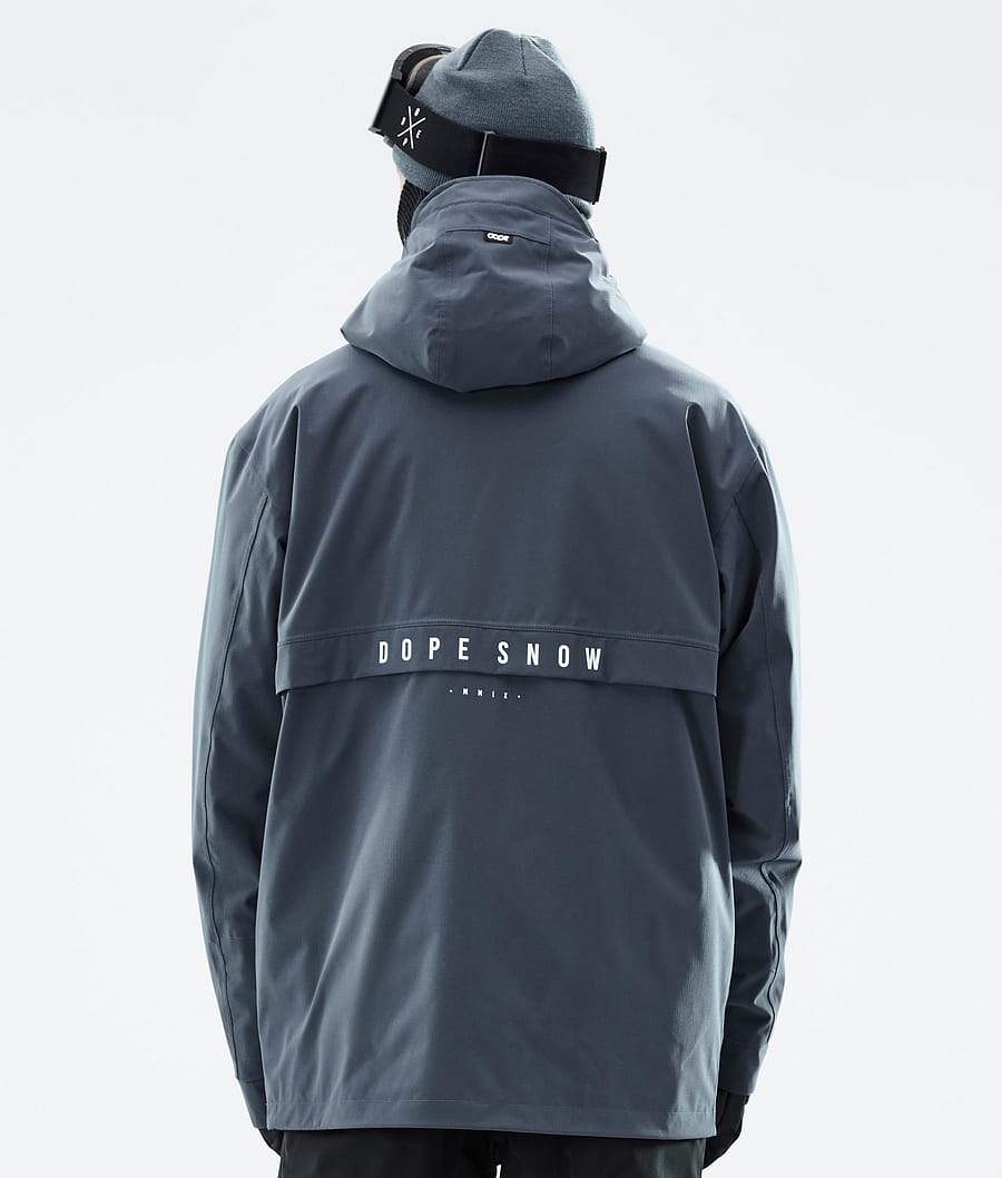 Legacy Snowboard Jacket Men Metal Blue