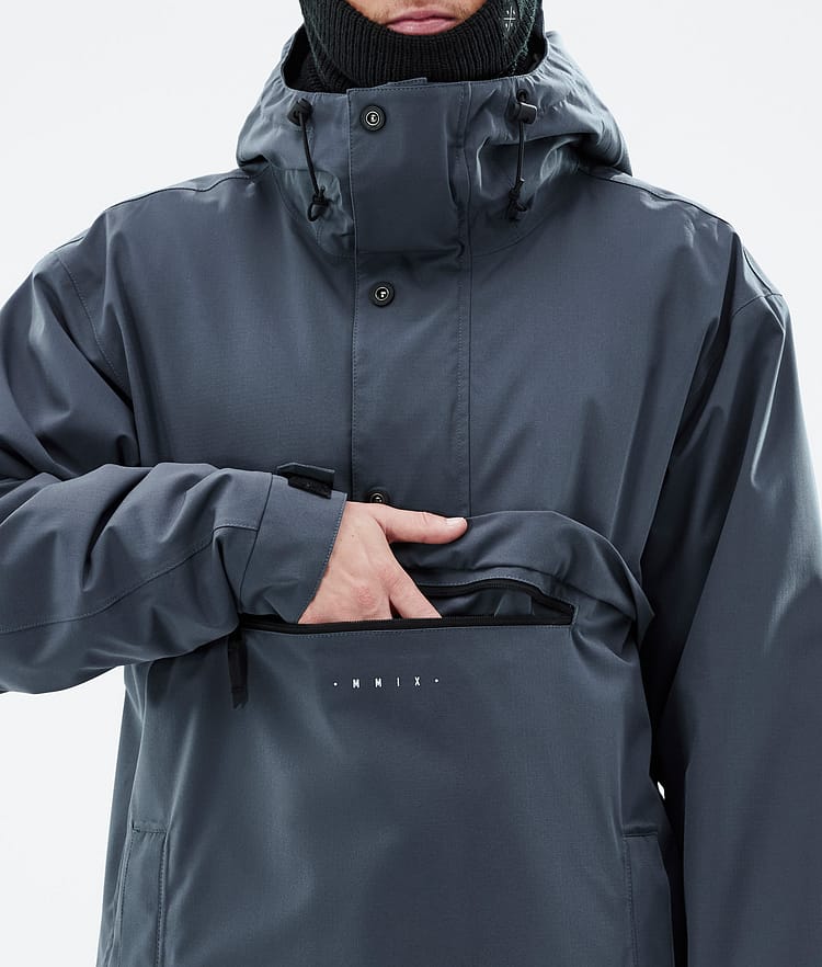 Legacy Snowboard Jacket Men Metal Blue