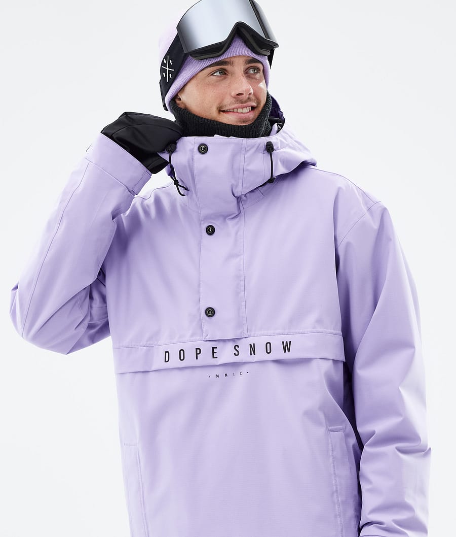 Legacy Snowboard Jacket Men Faded Violet Renewed