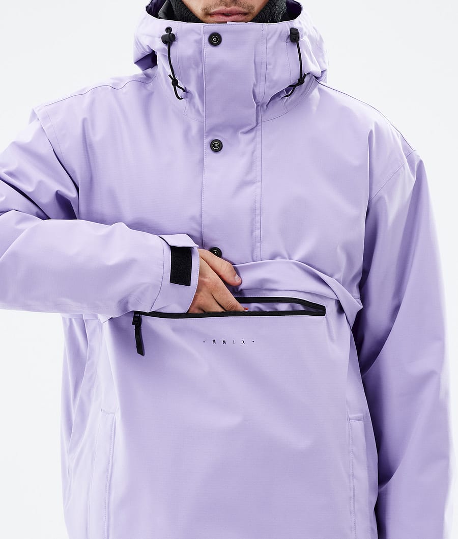 Legacy Snowboard Jacket Men Faded Violet Renewed