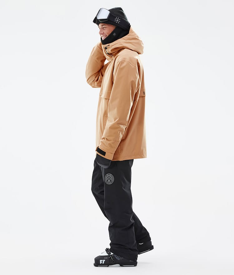 Legacy Ski Jacket Men Khaki Yellow, Image 4 of 9