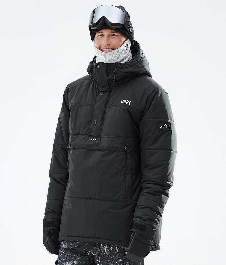 Puffer Snowboard jas Heren Black Renewed, Afbeelding 1 van 9