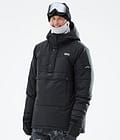 Puffer Snowboard Jacket Men Black, Image 1 of 9