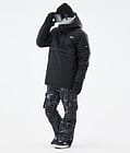 Puffer Snowboardjacka Herr Black Renewed, Bild 3 av 9