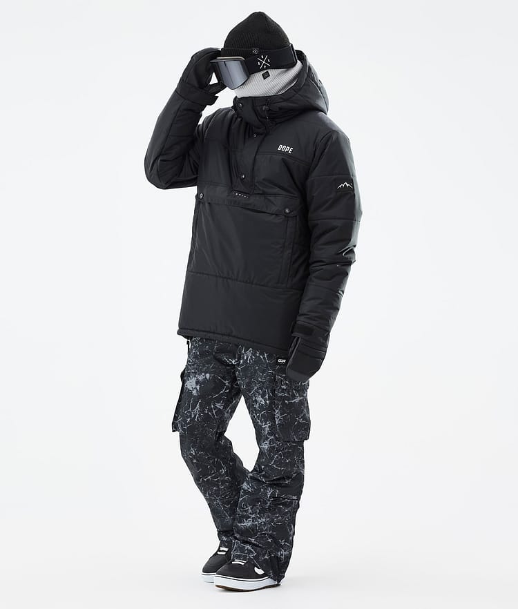 Puffer Snowboardjakke Herre Black, Bilde 3 av 9