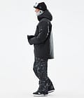 Puffer Snowboard Jacket Men Black, Image 4 of 9