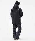 Puffer Snowboard Jacket Men Black, Image 5 of 9