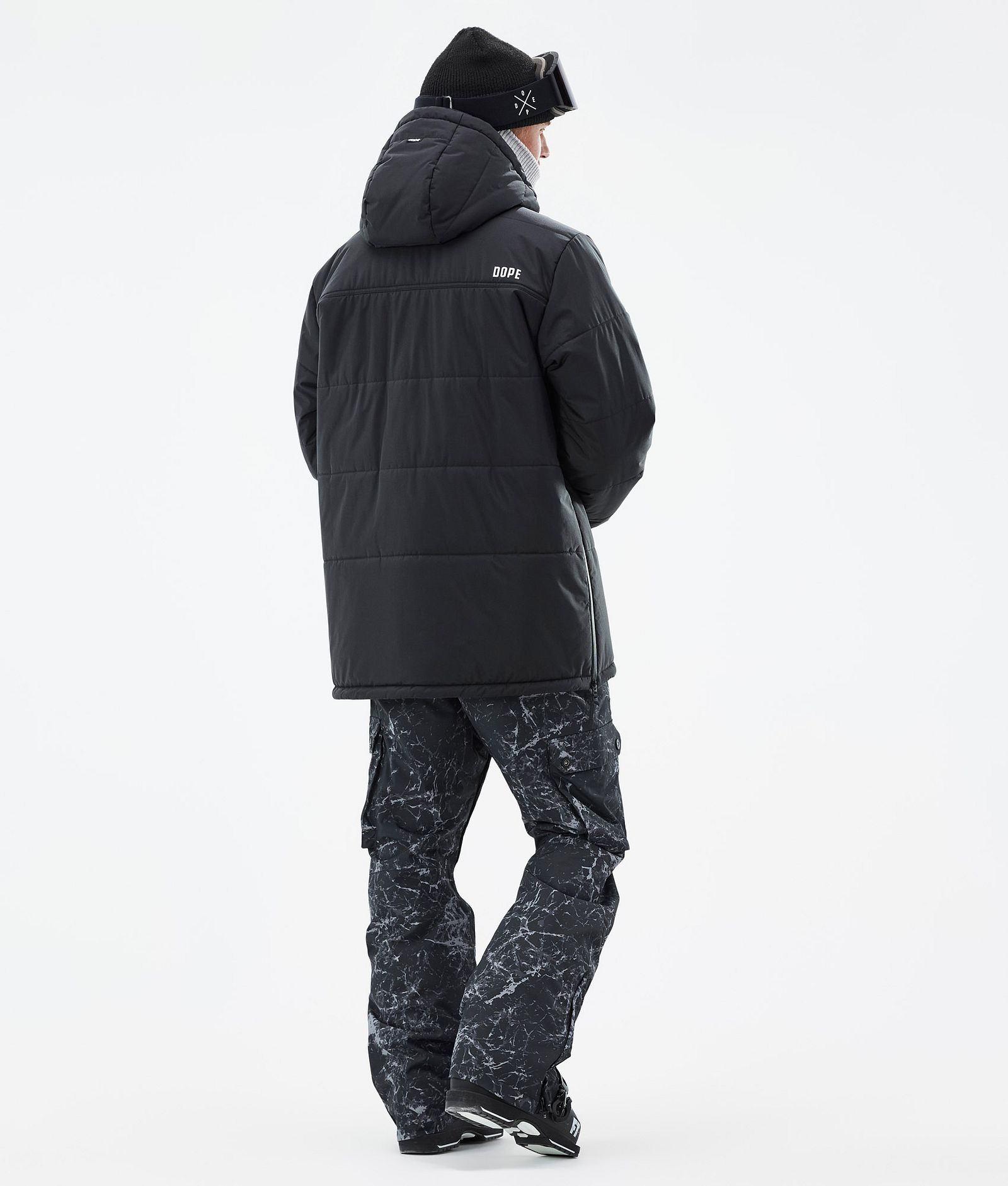 Puffer Ski jas Heren Black, Afbeelding 5 van 9