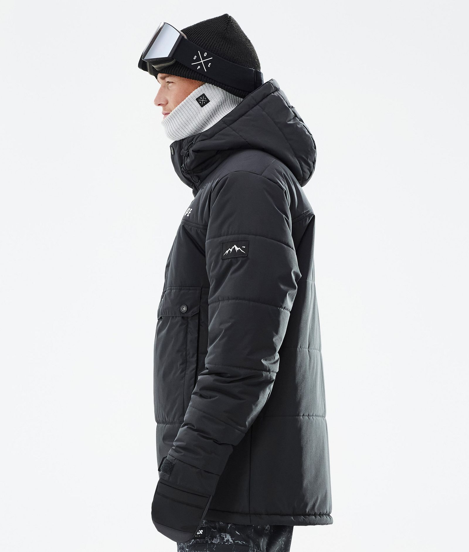 Puffer Snowboard jas Heren Black Renewed, Afbeelding 6 van 9