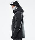 Puffer Snowboard Jacket Men Black, Image 6 of 9