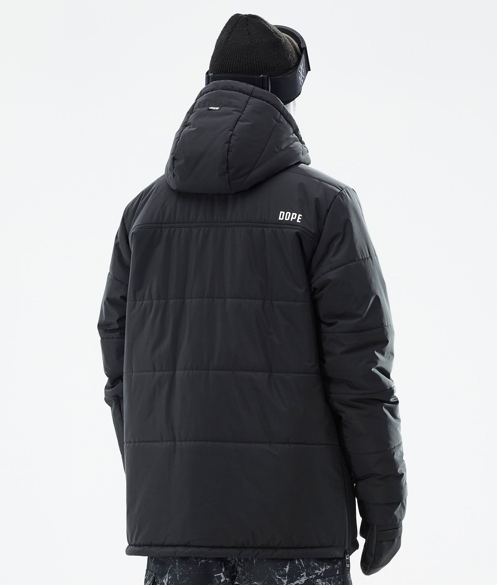Puffer Bunda na Snowboard Pánské Black, Obrázek 7 z 9