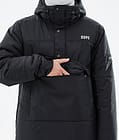 Puffer Giacca Snowboard Uomo Black Renewed, Immagine 9 di 9