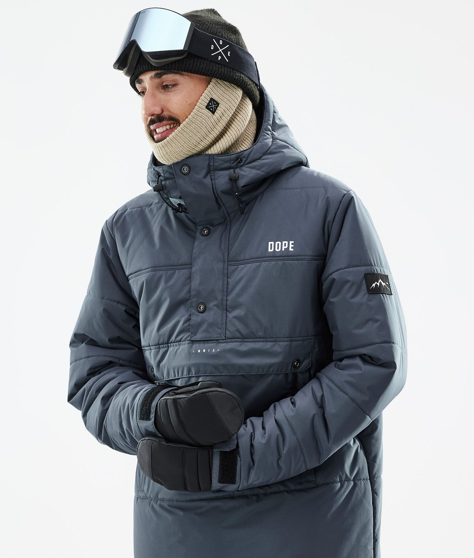 Puffer Veste de Ski Homme Metal Blue, Image 2 sur 9